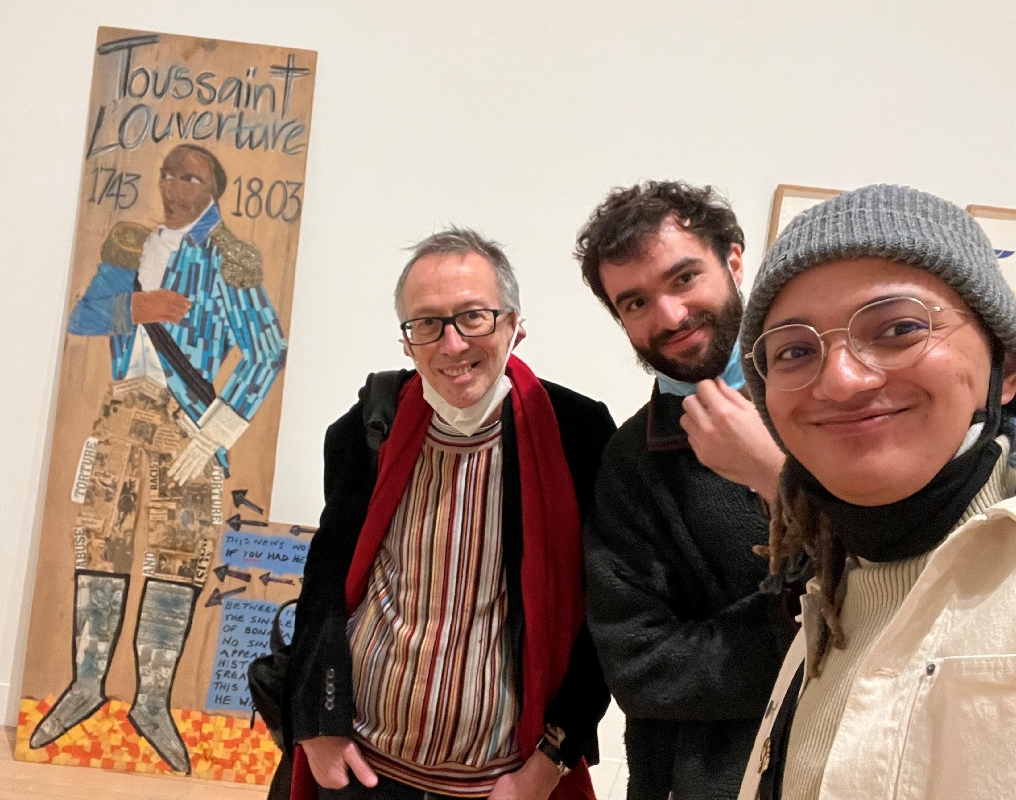 T Carver at the Tate